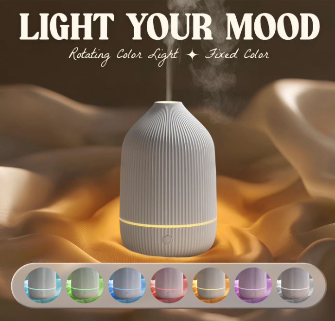 Essential Oil Diffuser, 100ml Aromatherapy Diffuser, Mini Ultrasonic Diffuser for Essential Oil for Peace