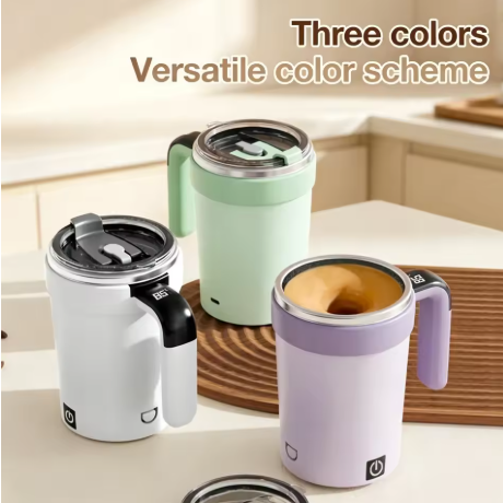 Electric Coffee Self Mixing Mug IP67 Waterproof Coffee Stirring Mug USB Charging