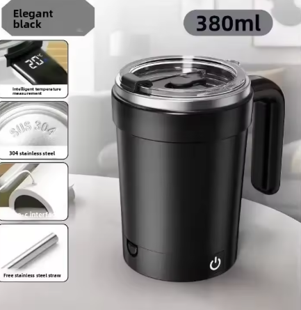 Electric Coffee Self Mixing Mug IP67 Waterproof Coffee Stirring Mug USB Charging