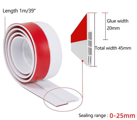 Under Door Draft Stopper Sweep for Exterior Interior Bottom Doors