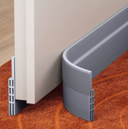 Under Door Draft Stopper Sweep for Exterior Interior Bottom Doors
