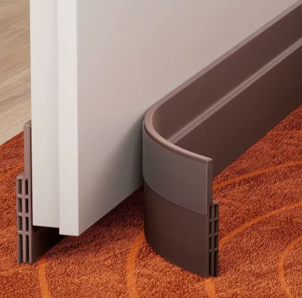 Under Door Draft Stopper Sweep for Exterior Interior Bottom Doors