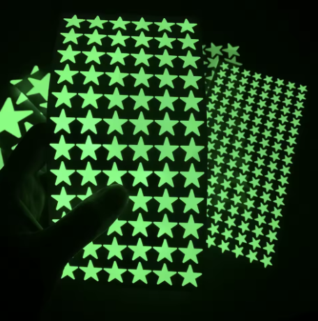 Luminous Wall Stickers for Kids Rooms Dots Stars Ceiling Wall Decals Glowing Stickers Wall Decals Glow In The Dark Home Decor