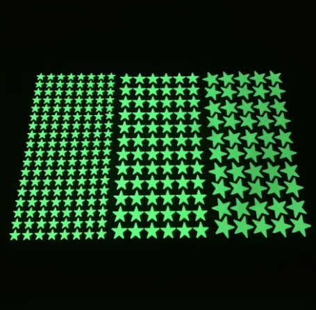 Luminous Wall Stickers for Kids Rooms Dots Stars Ceiling Wall Decals Glowing Stickers Wall Decals Glow In The Dark Home Decor